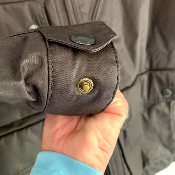 NWT Gap Fully Lined Wax Jacket/Coat - Picture 12 of 16